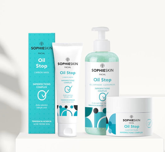 Pack Sophieskin Oil Stop – Rutina Completa para Piel Grasa y con Tendencia Acneica