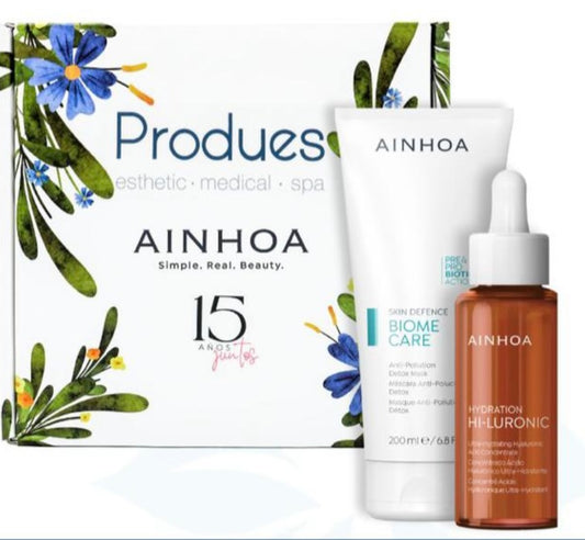 Hi-Luronic Concentrado Ultra 50 ml + Máscara Anti Polución Detox 200 ml